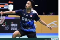 Hentikan Langkah Jojo, Ginting Melaju ke Semifinal Indonesia Open