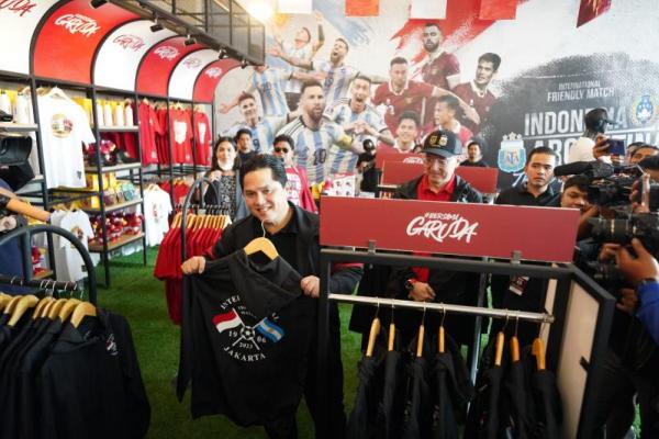 Erick Thohir Dukung UMKM Garuda Store