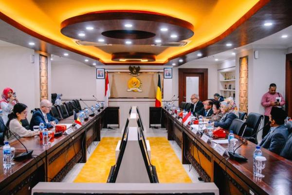 BKSP DPD Tingkatkan Kerja Sama dengan Belgia di Sektor Perikanan, Pendidikan, dan Pembangunan Desa