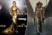 Rumor Perselingkuhan Liam Hemsworth, Bandingkan Gaun Emas Jennifer Lawrence dan Miley Cyrus