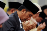 Hari Ini,  Presiden dan Ibu Negara Sholat Idul Adha di Yogyakarta