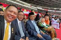 Hadiri HUT Bhayangkara Ke-77, Bamsoet Puji Kinerja Polri