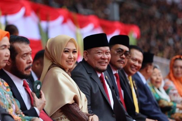 Hadiri HUT ke-77 Bhayangkara, LaNyalla Berharap Polri Tingkatkan Pelayanan