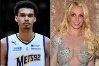 Victor Wembanyama Klaim Britney Spears Mencengkeram Bahunya dari Belakang