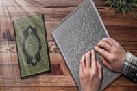 Alquran braille elektronik (Foto: iqna)