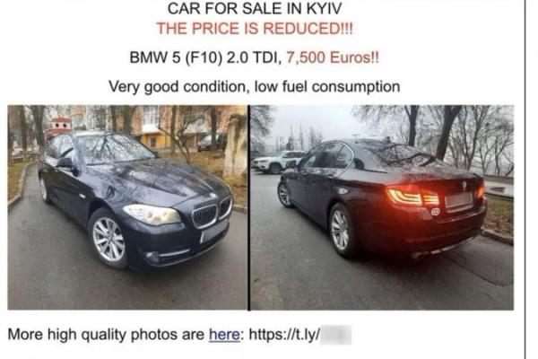 Peretas Rusia Memikat Pekerja Kedutaan Ukraina dengan BMW Murah