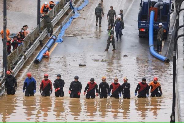 Korban Tewas Banjir Korea Selatan Bertambah Menjadi 39 Orang
