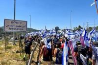 Ribuan Warga Israel Kembali Turun ke Jalan Minta Reformasi Yudisial Dibatalkan