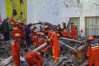 Sepuluh Tewas Setelah Atap Gimnasium Sekolah di China Runtuh 