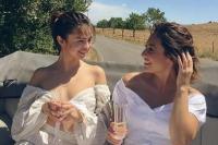 Francia Raisa Pendonor Ginjal untuk Selena Gomez tak Terlihat di Pernikahan Sahabatnya