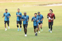 Arema FC Isi Jeda Kompetisi dengan Latihan