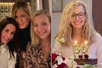 Bersahabat Selama 30 Tahun, Jennifer Aniston dan Courteney Cox Rayakan Ulang Tahun Lisa Kudrow