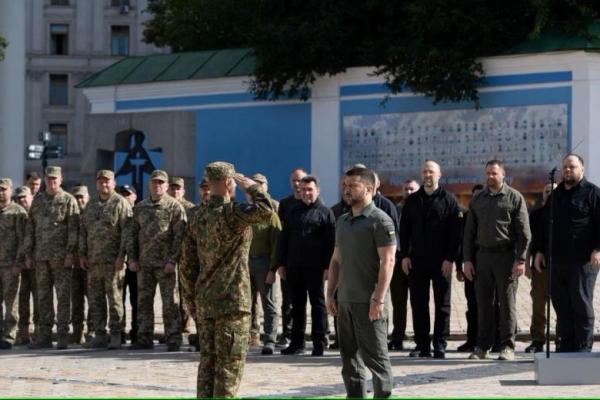 Presiden Ukraina Mengutuk Praktik Pemberontakan dan Korupsi Perekrutan Militer