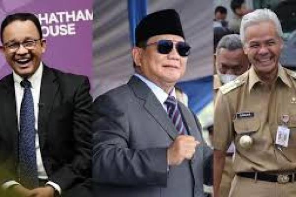 Ganjar Unggul di Simulasi 3 Capres Keok Head to Head Lawan Prabowo, Anies Makin Menjauh