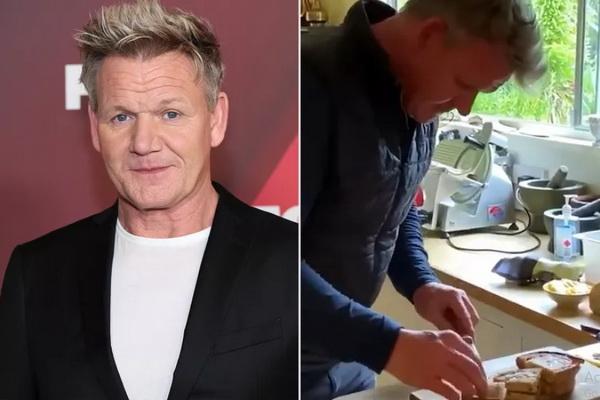 Unik dan Mahal, Gordon Ramsay Panggang Sandwich Keju di Mesin Mobil Sport Aston Martin
