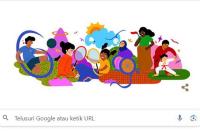 Rayakan HUT Ke-78 Kemerdekaan RI, Google Doodle Tampilkan Kemeriahan Lomba 17 Agustusan