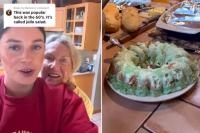 Duo Nenek dan Cucu Berbagi Resep Jell-O Salad yang Viral di TikTok, Bagaimana Rasanya?