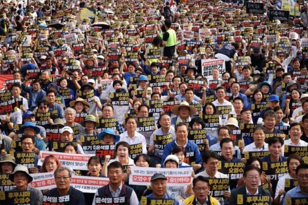 Warga Korsel Serukan Tindakan Pemerintah soal Pelepasan Air Radioaktif Fukushima