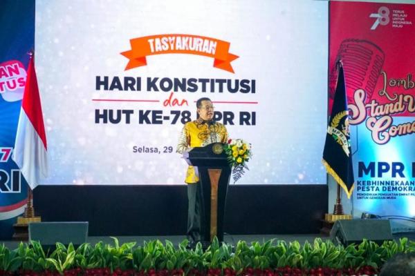 Bamsoet Ingatkan Urgensi Konstitusi Indonesia Memiliki Pintu Darurat