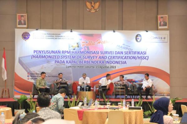 Ditjen Hubla Segera Susun RPM Harmonisasi Survey dan Sertifikasi Kapal