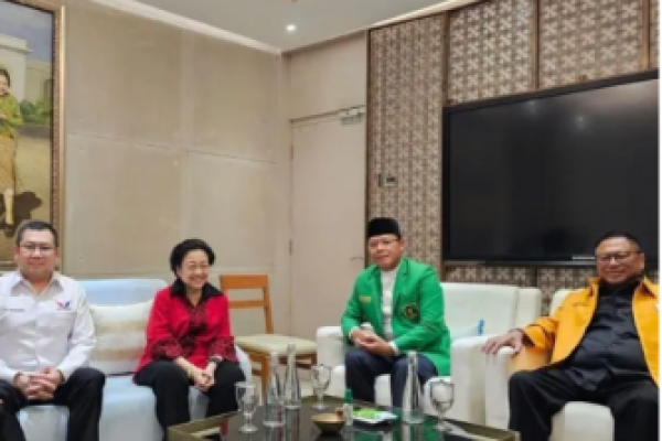 Megawati Kumpulkan Ketua Umum Partai Pendukung Ganjar Pranowo
