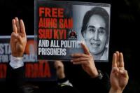Mantan Pemimpin Myanmar Aung San Suu Kyi Dokabarkan Sedang Sakit