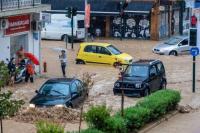 Usai Kebakaran Hutan, Yunani Dilanda Hujan dan Banjir yang Tewaskan Satu Warga