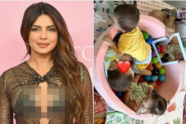 Priyanka Chopra Bahagia Temani Putrinya Malti Play Date Bersama Kawan-kawannya