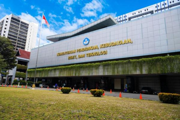 Gedung Kementerian Pendidikan, Kebudayaan, Riset, dan Teknologi (Kemdikbudristek). (Foto: Dok. Kemdikbudristek) 