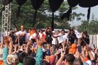 Ikut Senam Sehat PKS Bogor, Anies-Muhaimin Tegaskan Saatnya Membuat Perubahan