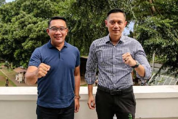 Tertutup, Peluang AHY dan Ridwan Kamil Dampingi Ganjar Pranowo