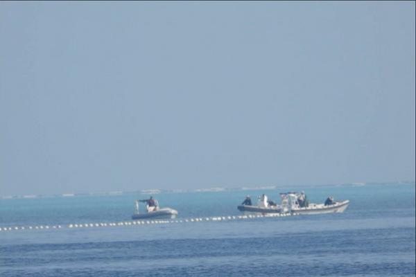 Filipina Kutuk `Penghalang Mengambang` di Laut Cina Selatan