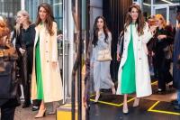 Berkunjung ke Markas PBB, Amal Clooney Menawan dengan Gaun Midi Hijau