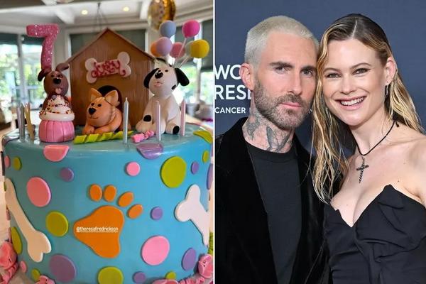 Rayakan Ulang Tahun Putrinya, Behati Prinsloo Unggah Kue Ultah Bertema Anak Anjing
