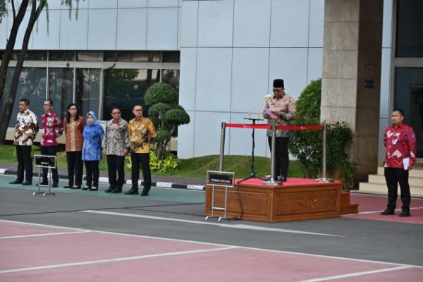 Setjen Parlemen Gelar Upacara Peringati Hari Kesaktian Pancasila