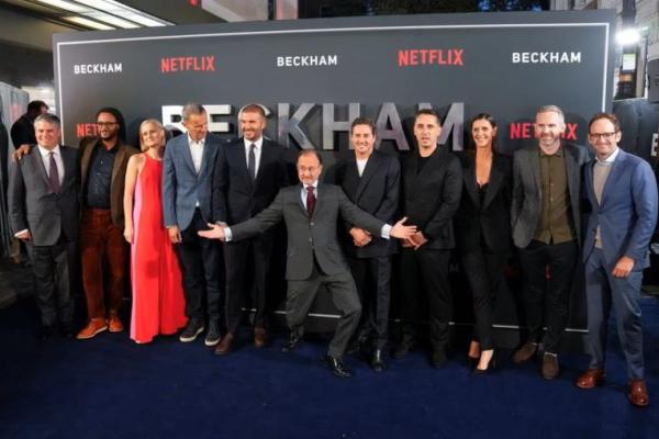 David Beckham Ajak Keluarga Tonton Pemutaran Perdana Film Dokumenternya