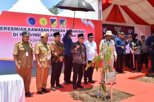 Mendes PDTT Dampingi Wapres Resmikan KPN di Sulteng