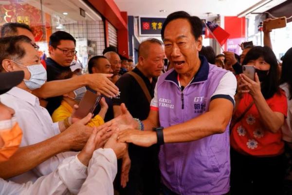 Pendiri Foxconn Terry Gou Klaim Penuhi Syarat Dukungan sebagai Capres Taiiwan