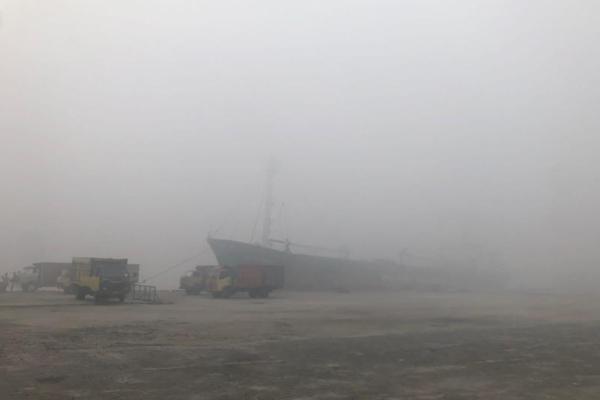 Asap Tebal Selimuti Sampit, Ditjen Hubla Keluarkan Nota Peringatan