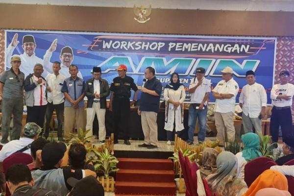 Para Simpul Relawan di Tegal Gelar Workshop Pemenangan AMIN