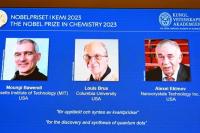 Moungi Bawendi, Louis Brus dan Alexei Ekimov Memenangkan Hadiah Nobel Kimia