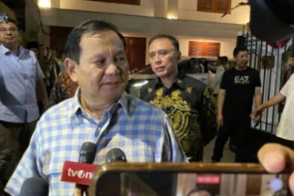 Ditanya Soal Gibran, Prabowo Jawab Begini