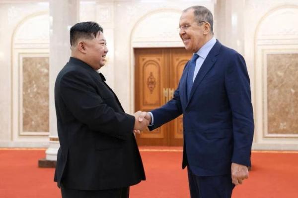 Bertemu Kim Jong Un, Menlu Rusia Bersumpah akan Dukung Pyongyang