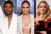 Nonton Konser di Las Vegas, Jennifer Lopez Menari Diiringi Usher dan Adele