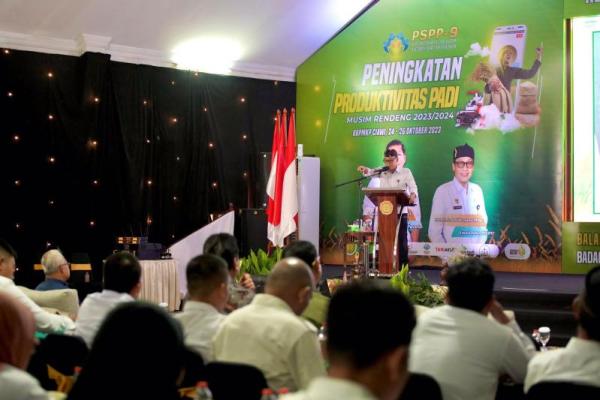 Pastikan Panen Raya MT 1, Kementan Perkuat Skill Petani dan Penyuluh