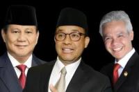 Tiga Capres Masuk Jajaran Tokoh Terpegah di Bawah Jokowi