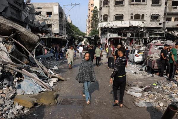 Perang Israel-Hamas, Pemboman Israel Mengubah Gaza Menjadi Bola Api