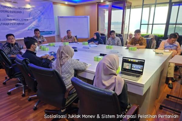 Kementan Sosialisasi Petunjuk Pelaksanaan Monev dan SIM Pelatihan Pertanian