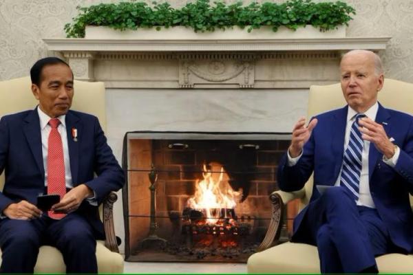 Bertemu Biden, Jokowi Desak Amerika Hentikan Perang Israel di Gaza