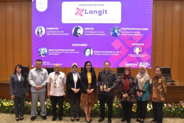 Resmi Diluncurkan, Aplikasi LANGIT Layanan Data Digital Persidangan Terintegrasi